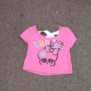 Monster high crop top
